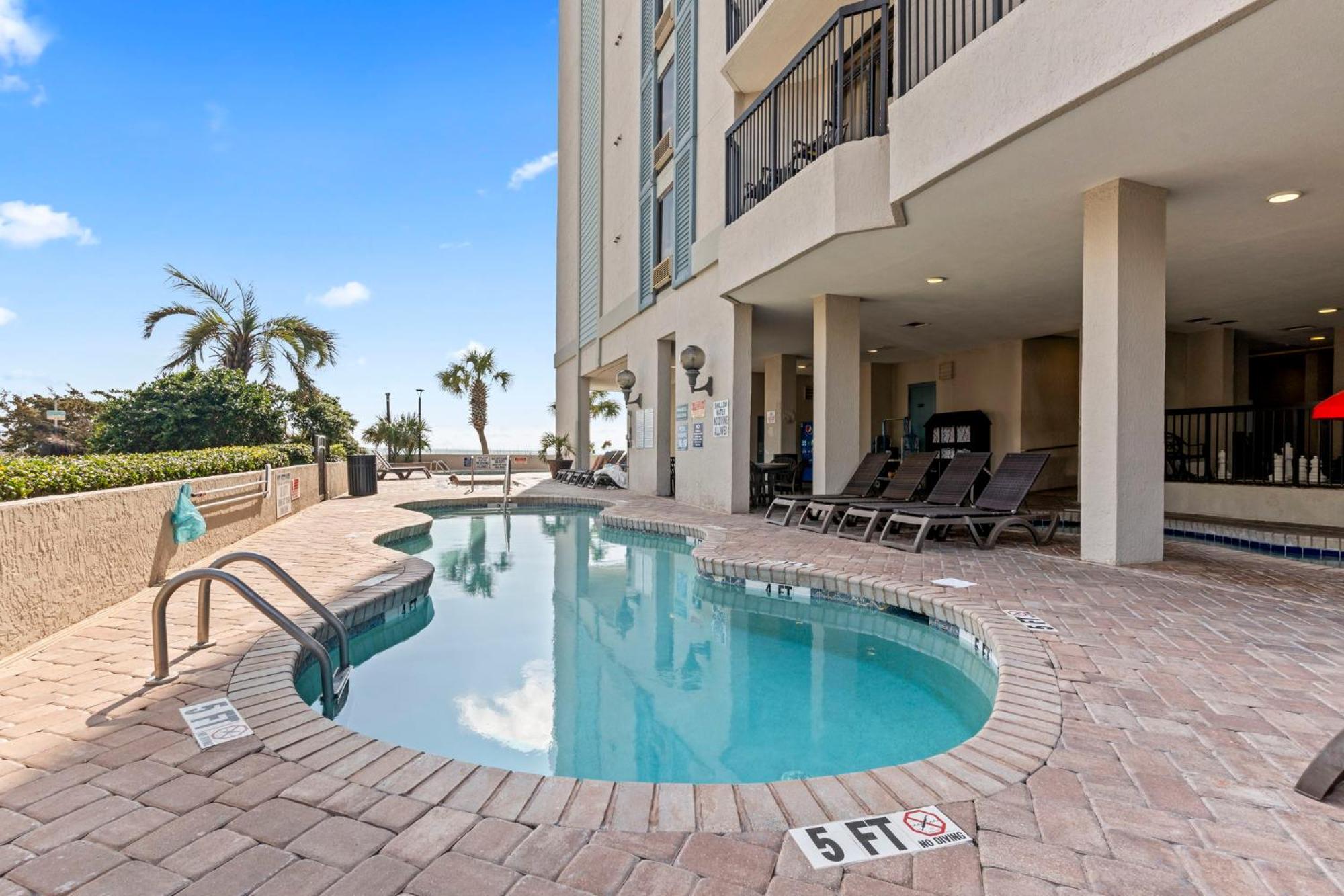 Oceanfront 1Br Suite! Perfect For 8 Guests!- Pinnacle Tower 1456 Myrtle Beach Exterior foto